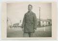 Photograph: [Roy Rightmire at Camp Barkeley]