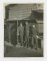 Photograph: [Three Soldiers by House]