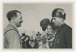 Primary view of object titled '[Adolf Hitler and Couple]'.