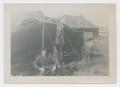 Photograph: [Soldier at Camp Lucky Strike]