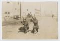 Photograph: [Two Soldiers with Rifles at Camp Campbell]