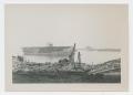 Photograph: [Bombed Pier at Le Havre]
