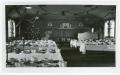 Photograph: [Tables Set for Christmas Dinner in the 82nd Medical Battalion's Head…