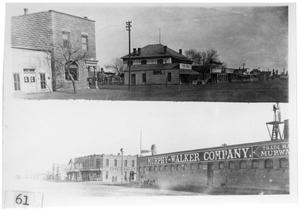 Primary view of object titled '[Hotels and industry near Marfa]'.