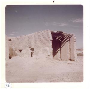 Primary view of object titled '[Ruins of Presidio structure]'.