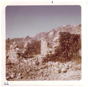 Primary view of object titled '[Ruins of a ranch in Presidio]'.