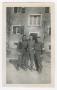 Primary view of [Three Soldiers Posing Outside of Furst Chateau]