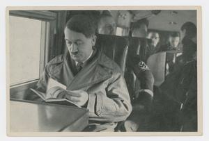 Primary view of object titled '[Adolf Hitler Reading]'.