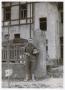 Photograph: [Carl Von Czoernig Standing by a Wall]