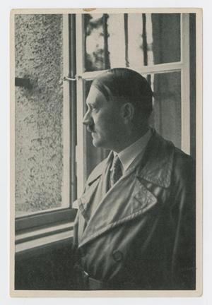 Primary view of object titled '[Hitler Looking Out Window]'.
