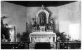 Photograph: [Altar of St. Mary's Catholic Church in the 1920s]
