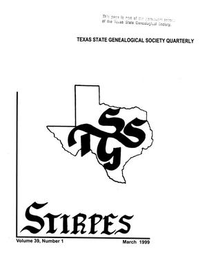 Stirpes, Volume 39, Number 1, March 1999