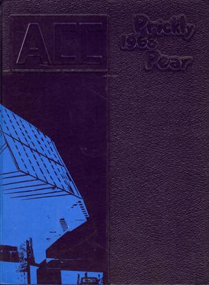 Primary view of object titled 'Prickly Pear, Yearbook of Abilene Christian College, 1968'.