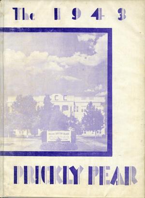 Primary view of object titled 'Prickly Pear, Yearbook of Abilene Christian College, 1943'.