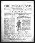 Primary view of The Megaphone (Georgetown, Tex.), Vol. 4, No. 8, Ed. 1 Friday, November 11, 1910