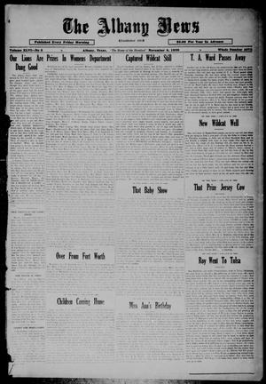 Primary view of object titled 'The Albany News (Albany, Tex.), Vol. 46, No. 5, Ed. 1 Friday, November 8, 1929'.