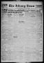 Thumbnail image of item number 1 in: 'The Albany News (Albany, Tex.), Vol. 62, No. 5, Ed. 1 Thursday, November 15, 1945'.