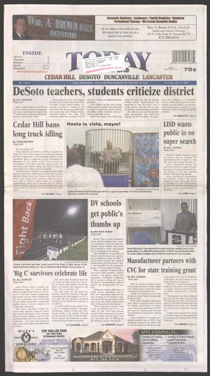 Primary view of object titled 'Today Newspapers (Duncanville, Tex.), Vol. 1, No. 10, Ed. 1 Thursday, May 21, 2009'.