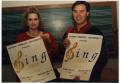 Photograph: [Photograph of Students with Sing Posters]