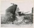 Photograph: [Photograph of Abilene Hall Demolition]