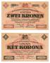 Primary view of [Voucher from Austria/ Hungary in the denomination of 2 korona/crown]