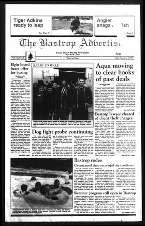 Primary view of object titled 'The Bastrop Advertiser (Bastrop, Tex.), Vol. 141, No. 28, Ed. 1 Saturday, June 4, 1994'.