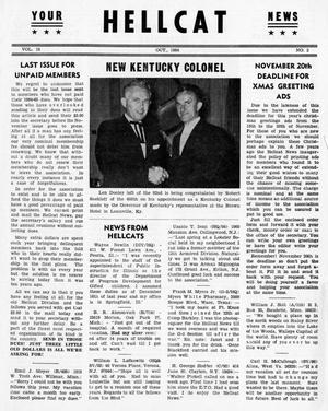 Primary view of object titled 'Hellcat News, (Detroit, Mich.), Vol. 19, No. 2, Ed. 1, October 1964'.