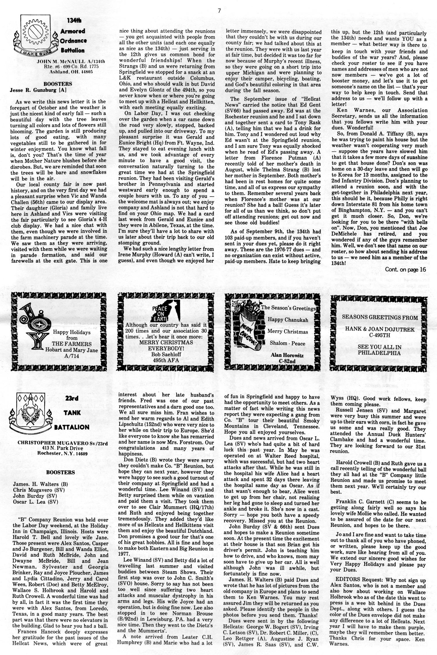 Hellcat News, (Kirkland, Wash.), Vol. 31, No. 3, Ed. 1, December 1976
                                                
                                                    [Sequence #]: 7 of 19
                                                