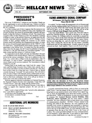 Primary view of Hellcat News, (Kingman, Ariz.), Vol. 52, No. 1, Ed. 1, September 1998