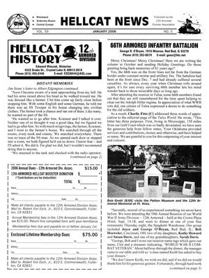 Primary view of object titled 'Hellcat News, (Fullerton, Calif.), Vol. 59, No. 5, Ed. 1, January 2006'.