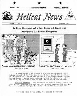 Primary view of object titled 'Hellcat News, (Wilmington, Del.), Vol. 2, No. 3, Ed. 1, December 1947'.