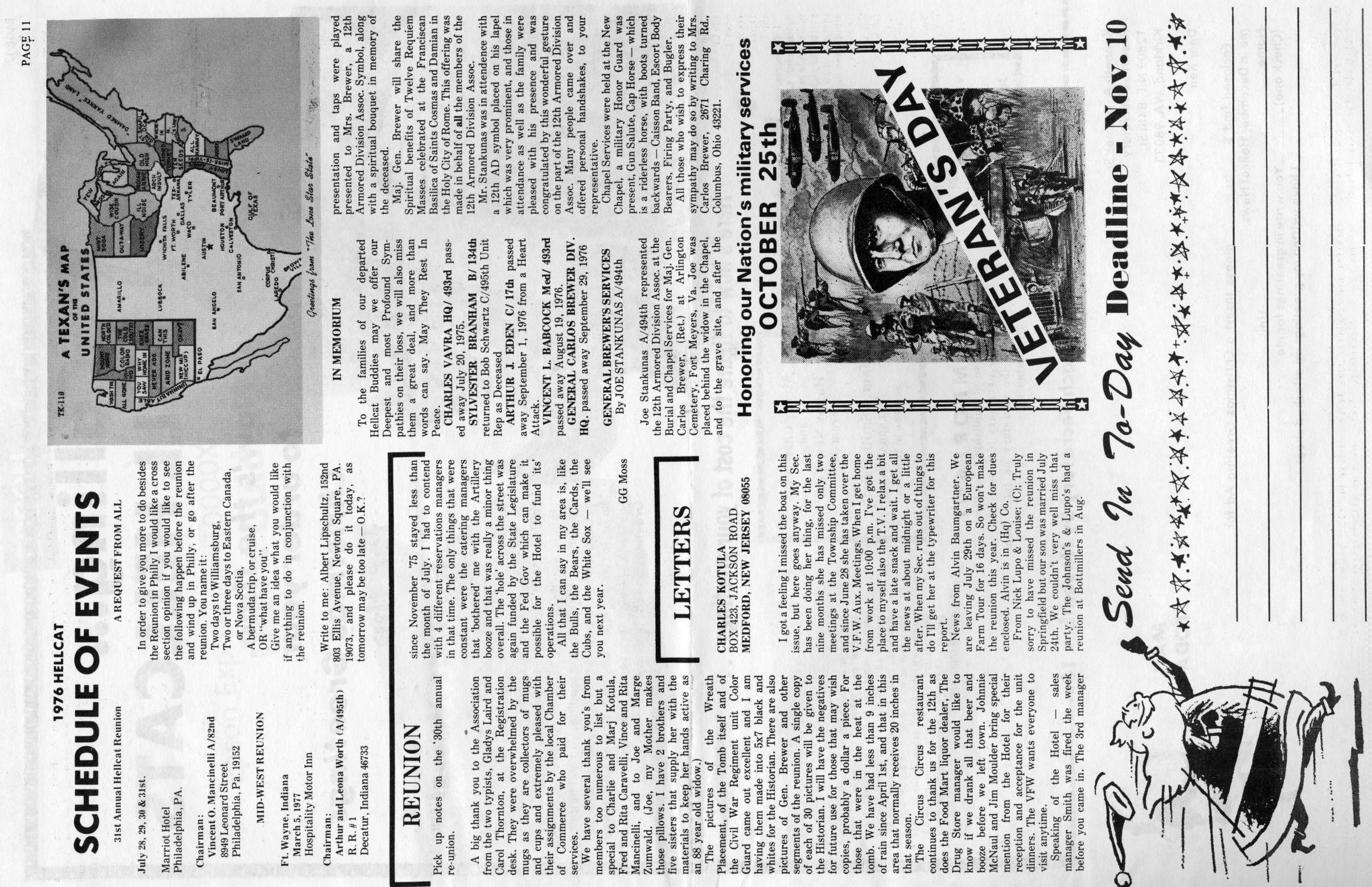Hellcat News, (Kirkland, Wash.), Vol. 31, No. 2, Ed. 1, October/November 1976
                                                
                                                    [Sequence #]: 11 of 12
                                                