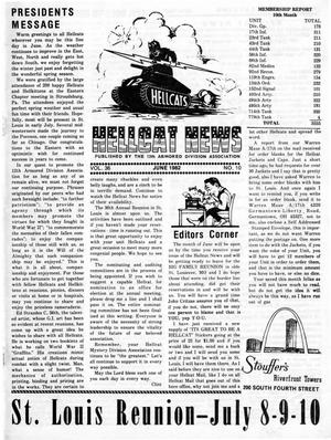 Primary view of object titled 'Hellcat News, (Kirkland, Wash.), Vol. 36, No. 10, Ed. 1, June 1982'.