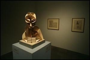 Primary view of object titled 'Naum Gabo: Sixty Years of Constructivism [Exhibition Photographs]'.