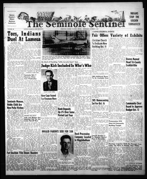 Primary view of object titled 'The Seminole Sentinel (Seminole, Tex.), Vol. 46, No. 44, Ed. 1 Thursday, October 1, 1953'.