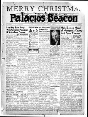 Primary view of object titled 'Palacios Beacon (Palacios, Tex.), Vol. 32, No. 51, Ed. 1 Thursday, December 21, 1939'.
