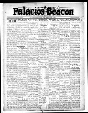 Primary view of object titled 'Palacios Beacon (Palacios, Tex.), Vol. 26, No. 17, Ed. 1 Thursday, April 27, 1933'.