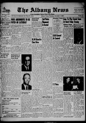 Primary view of The Albany News (Albany, Tex.), Vol. 80, No. 10, Ed. 1 Thursday, November 7, 1963