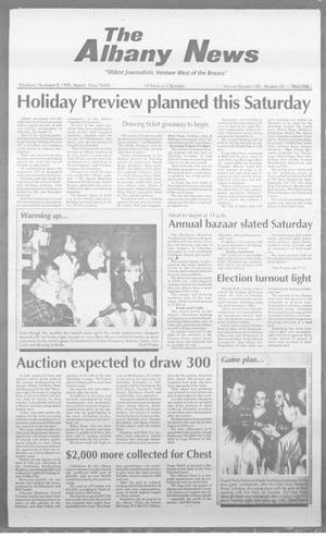 Primary view of object titled 'The Albany News (Albany, Tex.), Vol. 120, No. 23, Ed. 1 Thursday, November 9, 1995'.