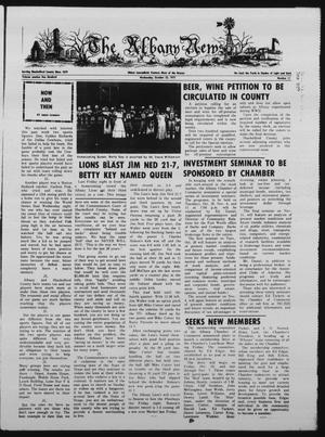 Primary view of object titled 'The Albany News (Albany, Tex.), Vol. 100, No. 17, Ed. 1 Wednesday, October 22, 1975'.