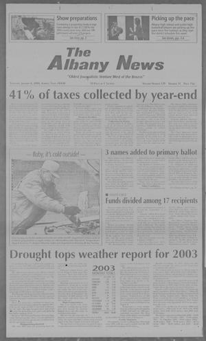 Primary view of The Albany News (Albany, Tex.), Vol. 128, No. 31, Ed. 1 Thursday, January 8, 2004