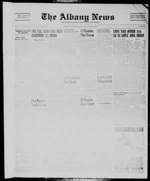 Primary view of object titled 'The Albany News (Albany, Tex.), Vol. 75, No. 1, Ed. 1 Thursday, September 11, 1958'.