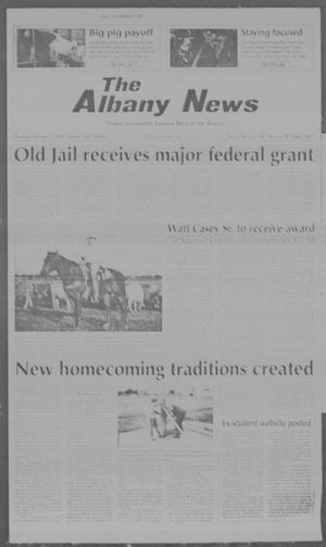 Primary view of object titled 'The Albany News (Albany, Tex.), Vol. 128, No. 18, Ed. 1 Thursday, October 2, 2003'.