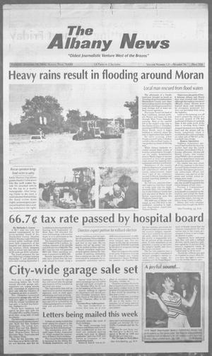 Primary view of object titled 'The Albany News (Albany, Tex.), Vol. 121, No. 16, Ed. 1 Thursday, September 19, 1996'.