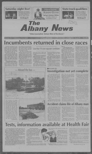 Primary view of object titled 'The Albany News (Albany, Tex.), Vol. 122, No. 49, Ed. 1 Thursday, May 7, 1998'.