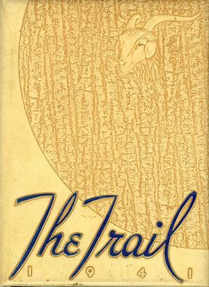 Primary view of object titled 'The Trail, Yearbook of Daniel Baker College, 1941'.