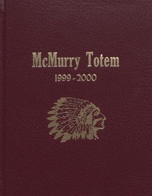 Primary view of object titled 'The Totem, Yearbook of McMurry University, 2000'.