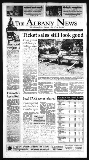 Primary view of object titled 'The Albany News (Albany, Tex.), Vol. 132, No. 2, Ed. 1 Thursday, June 7, 2007'.