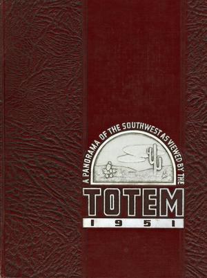 Primary view of object titled 'The Totem, Yearbook of McMurry College, 1951'.