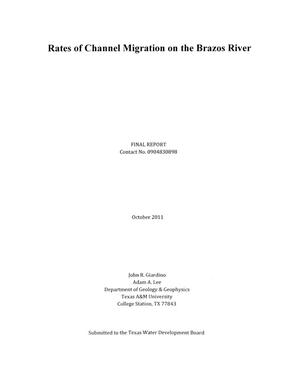 Primary view of object titled 'Rates of Channel Migration on the Brazos River: Final Report'.